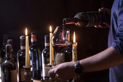 Tasting of the Best Wines in Siena in an Etruscan Crypt