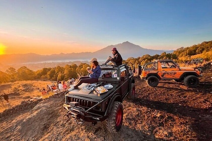 Mount Batur Sunrise Jeep Tour with Natural Hot Spring