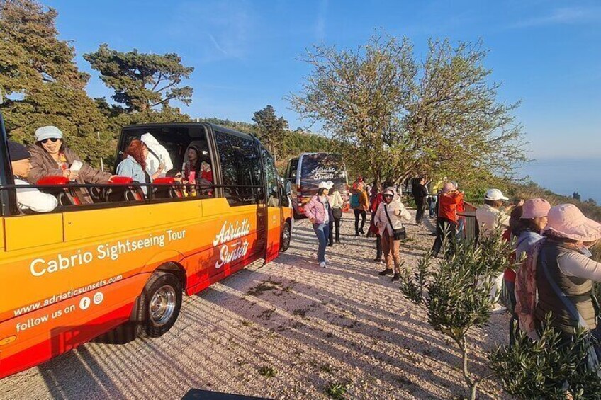 Dubrovnik: Convertible bus panorama tour with audioguide