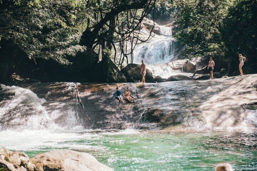 Splash and Slide: Josephine Falls Half Day Adventure from Cairns