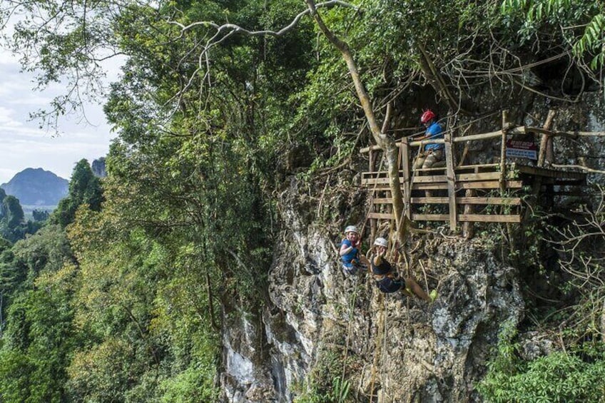 Zipline, ATV & Top Rope Climbing Experience in Krabi 