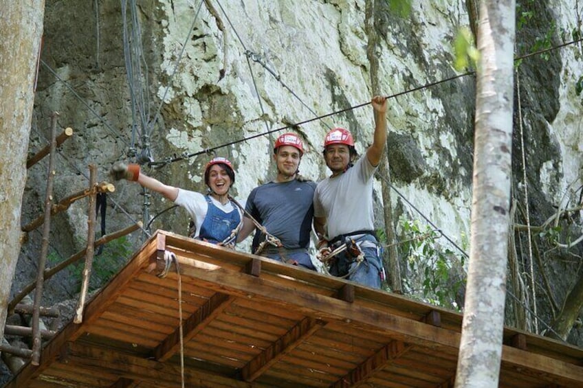 Zipline, ATV & Top Rope Climbing Experience in Krabi 
