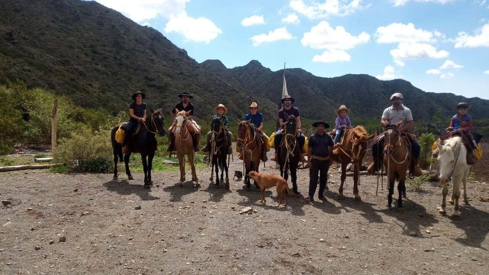 Sunset Horseback Riding in the Andes Mountains from Mendoza
