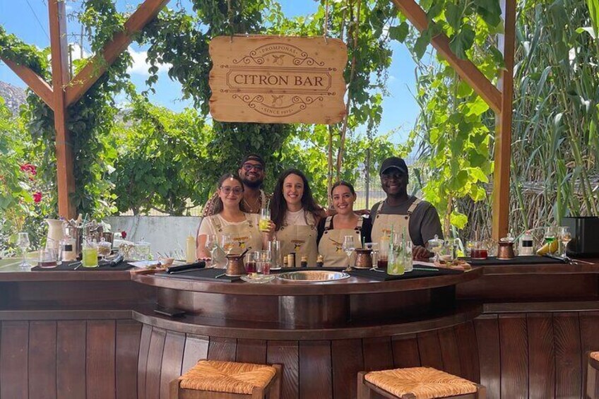 Private Citron Tasting and Citron-Based Cocktail Masterclass