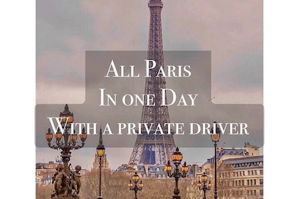 Paris Overview tour with Driver