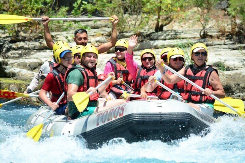 Rafting Antalya with Lunch and Pickup