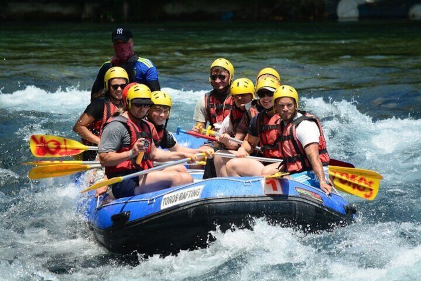 Rafting Antalya with Lunch and Pickup