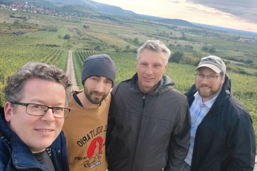 Visit at Old King (Öreg-király dűlő) vineyard.