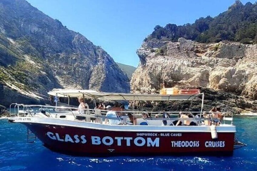 Zakynthos Blue Caves and Navagio bay