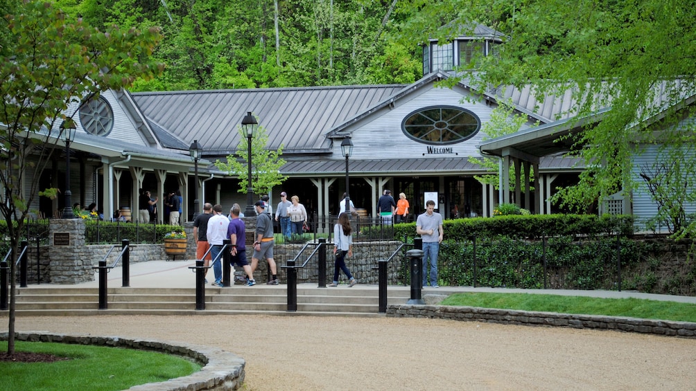 Exterior of a distillery in Tennessee