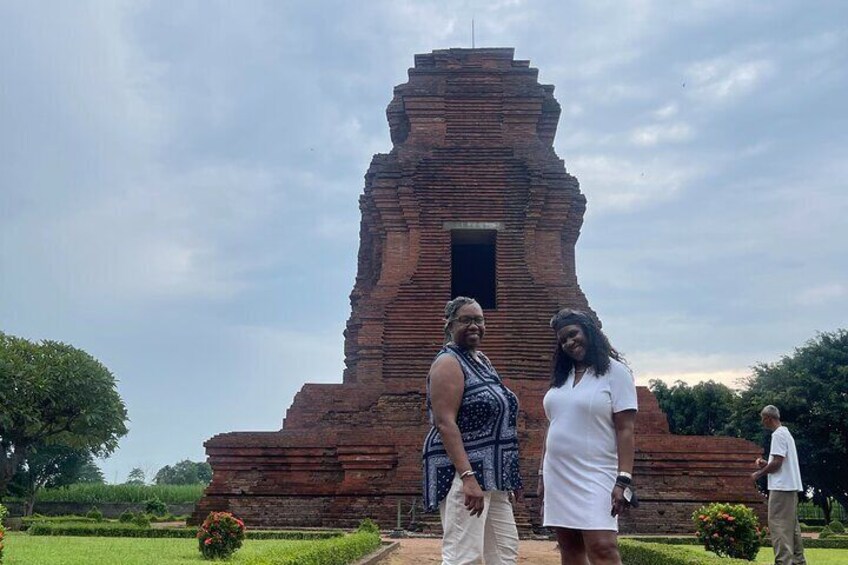 Witnessing the legacy at Candi Brahu