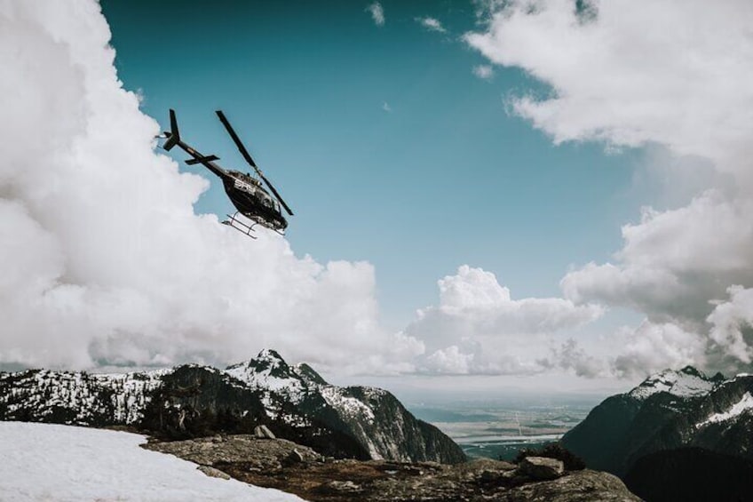 Private Helicopter BC Backcountry Tour with Hotel Pick-up