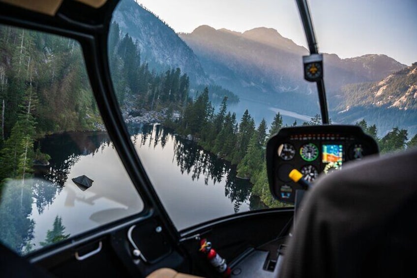 Private Helicopter BC Backcountry Tour with Hotel Pick-up