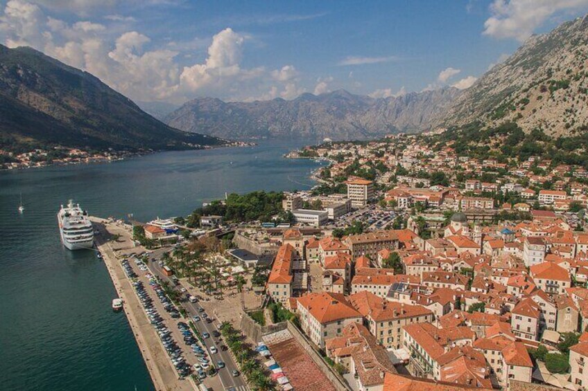 View on the Bay of Kotor