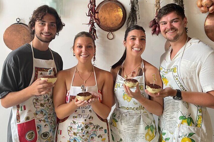 Shared Cooking Class with Traditional Recipes in Sorrento 