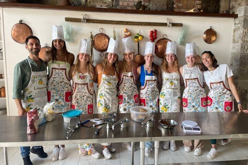 Shared Cooking Class with Traditional Recipes in Sorrento 