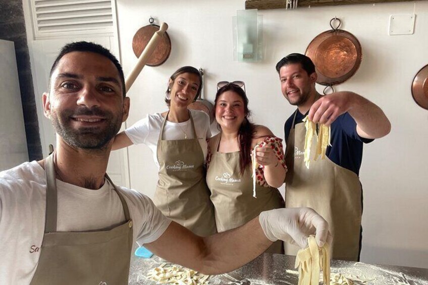 Shared Cooking Class with Traditional Recipes in Sorrento 