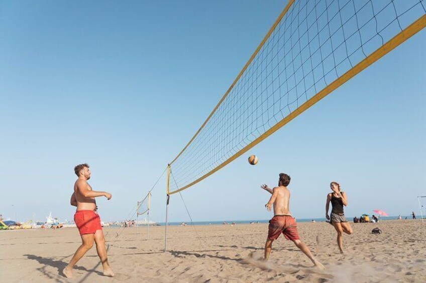 Beach Volleyball in Málaga
