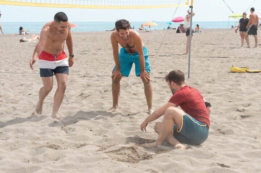 Beach Volleyball in Málaga