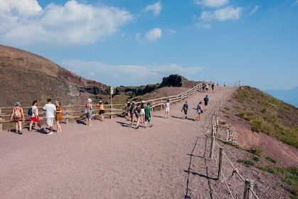 Round trip + Entrance ticket for the Vesuvio Park from Ercolano