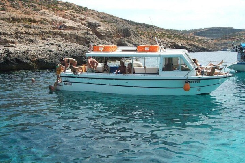 Comino and Gozo Private Boat Tour : Julie Pearl Boat