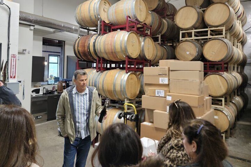 Behind the scenes look at how wine is made at Stolo Family Vineyards