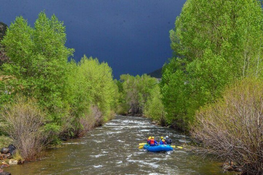 Weather brewing but you're in our waterproof gear anyway