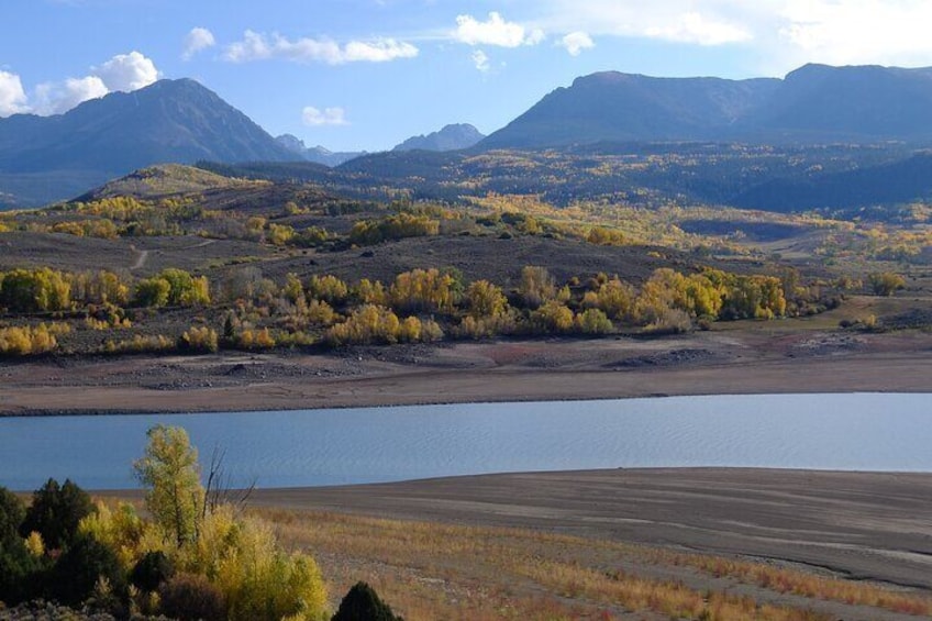 Fall colors on the river
