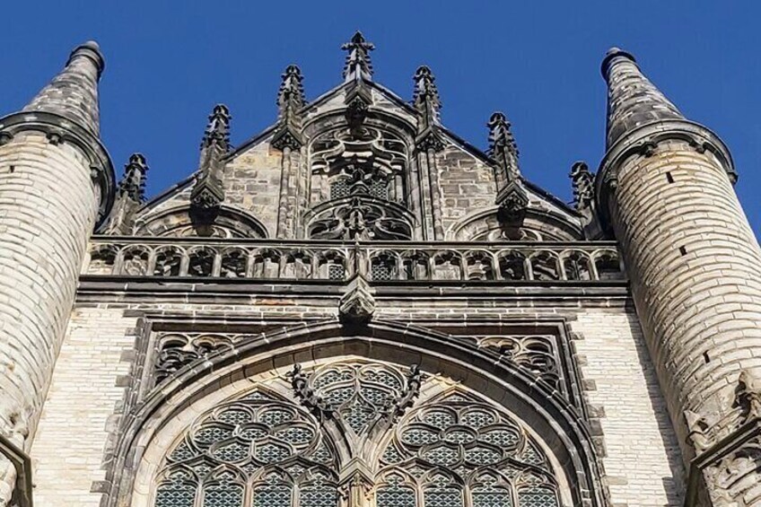 St Pieters church in Leiden which is the reason Leiden is called the cities of the keys.