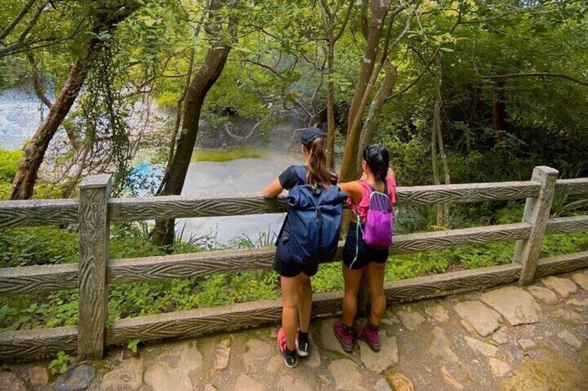 Rincón de la Vieja volcano hike & hot springs full day