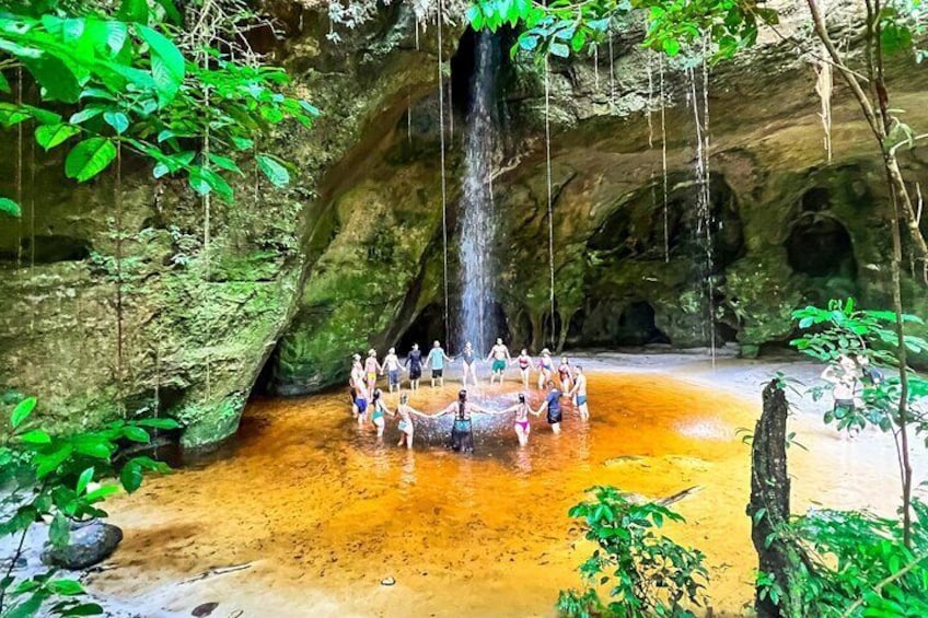 Let's Visit the Land of Amazonian Waterfalls. Reduced group for a better experience.