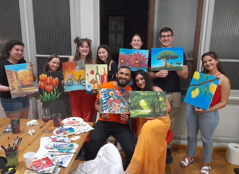 Picture 1 for Activity Rome | Paint & Sip in Piazza Navona