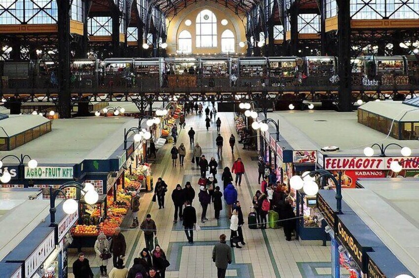 2-Hour Private Market Tour in Budapest With Free Tastings