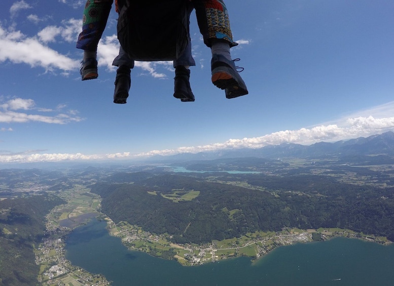 Picture 2 for Activity Villach/Ossiachersee: Paragliding "Action" Tandemflug