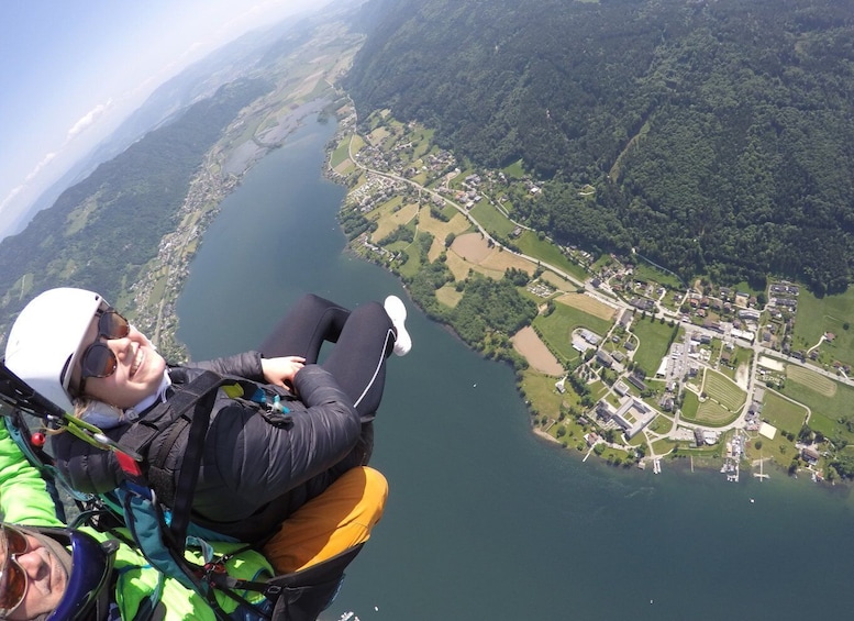 Picture 7 for Activity Villach/Ossiachersee: Paragliding "Action" Tandemflug