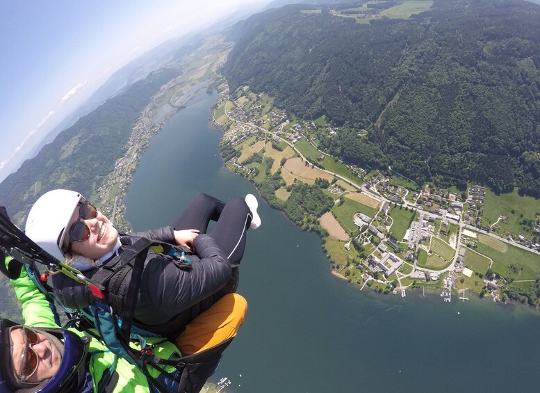 Picture 7 for Activity Villach/Ossiachersee: Paragliding "Action" Tandemflug