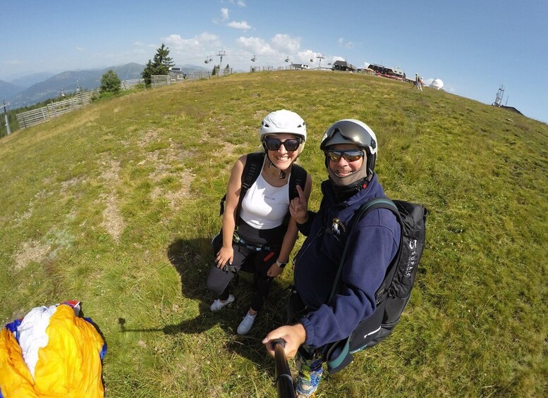 Picture 2 for Activity Villach/Ossiachersee: Paragliding "Action" Tandemflug