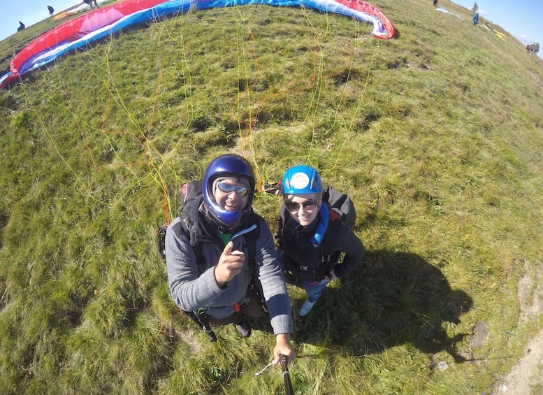 Picture 8 for Activity Villach/Ossiachersee: Paragliding "Action" Tandemflug