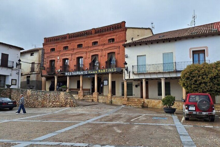 The restaurant where we have our rustic Spanish lunch