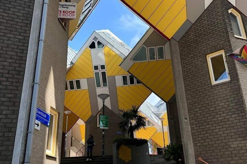Cubic houses, Rotterdam