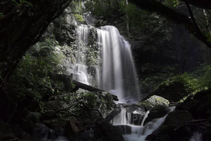 Waterfall about 3km from campsite (trek about 1h) Optional waterfall, If we had time to visit. 