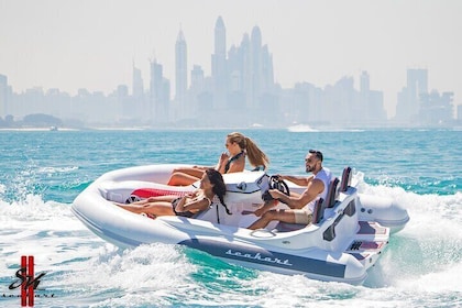 120 MINUTES Dubai Private Self-Drive SeaKart Jet Ski Boat Tour