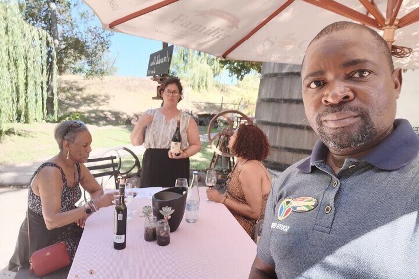 Wine testing tour at Annadale, the best red winery in Stellenbosch.