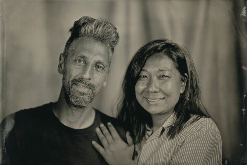 Private Vintage Tintype Portraits Experience in Tokyo