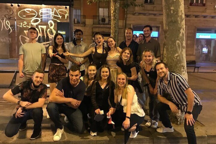 Pub and Club Crawl Tour in Barcelona