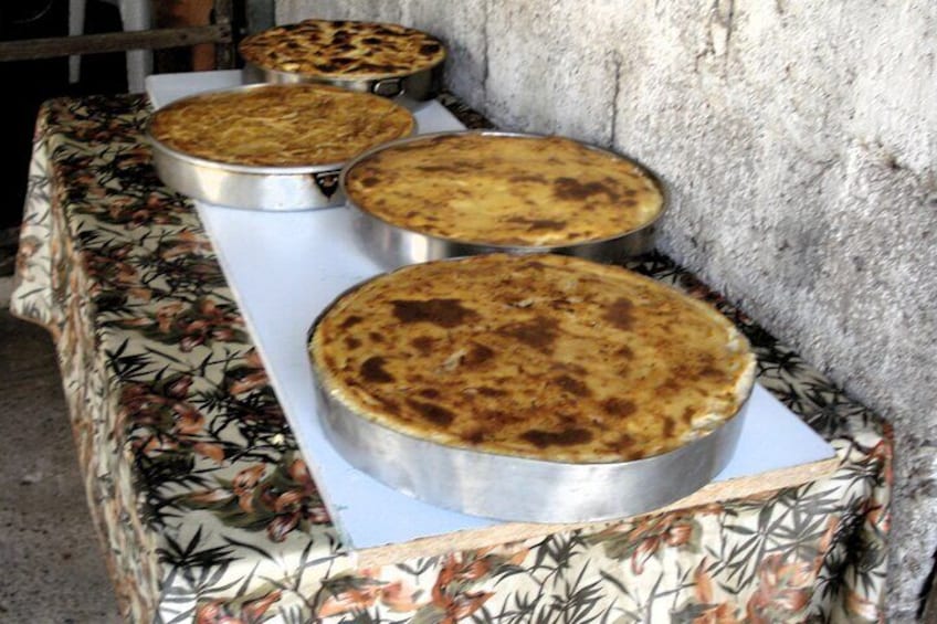 Pastitsio right out of the oven