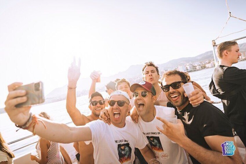 The craziest boat party in Malaga