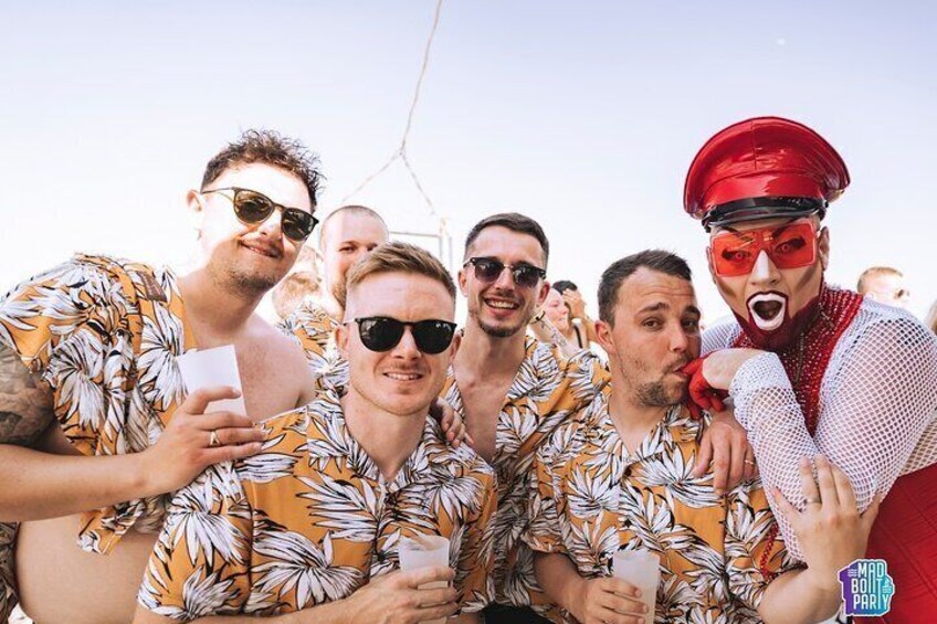 The craziest boat party in Malaga