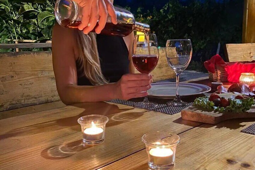 Private Wine Tasting in Dubrovnik Under the Moon and Stars