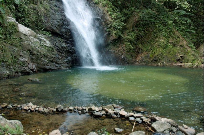 Biausevu waterfall and Natadola Beach Combo Tour in Fiji.